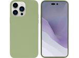 Custodia Iphone 14 Pro Max Custodia Iphone 14 Pro Max Cover Protettiva Posteriore In Silicone Verde Imoshion