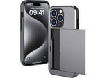 Custodia Per Iphone 15 Pro - Plastica - Custodia Rigida/Cover Imoshion - Grigio