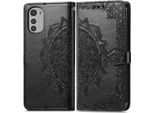 Motorola Moto E32S/Motorola Moto E32 Cover - Pelle Finta - Flip Cover Imoshion - Nero