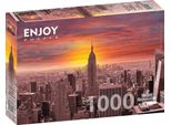 Enjoy Puzzle Tramonto Sullo Skyline Di New York 1000 Pezzi