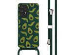 Samsung Galaxy A33 Cover - Silicone - Imoshion Custodia Morbida Con Cinturino/Copertura Posteriore - Verde