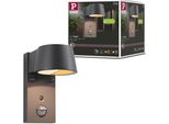 Paulmann Lampada Da Parete Per Esterni A Led Capera Rilevatore Di Movimento Crepuscolare (Ir) Amico Degli Insetti