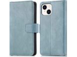 Custodia Per Cellulare Imoshion Per Apple Iphone 15 - Cover Flip A Libro - Blu Chiaro