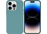 Custodia Iphone 14 Pro Custodia Iphone 14 Pro Cover Protettiva Posteriore In Silicone Verde Scuro Imoshion