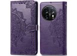Cover Oneplus 11 - Pelle Finta - Flip Cover Imoshion - Viola