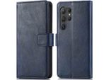 Custodia Per Cellulare Imoshion Per Samsung Galaxy S24 Ultra - Cover Flip A Libro - Blu Scuro