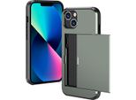 Custodia Iphone 13 - Plastica - Custodia Rigida/Cover Imoshion - Verde Scuro