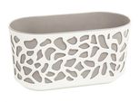 Nohel Garden Cassapanca In Plastica Duet Colore: Beige-Bianco, Larghezza: 60 Cm