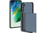 Samsung Galaxy S21 Fe Cover - Plastica - Imoshion Custodia Rigida/Backcover - Blu Scuro