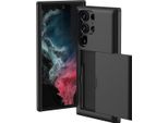 Samsung Galaxy S22 Ultra Cover - Plastica - Imoshion Custodia Rigida/Supporto - Nero