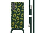 Custodia Samsung Galaxy S21 - Silicone - Imoshion Custodia Morbida/Manicotto Con Cinturino/Copertura Posteriore - Verde