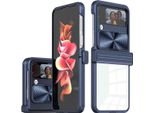 Custodia Samsung Galaxy Z Flip 4 - Plastica - Custodia Rigida/Cover Imoshion - Blu Scuro