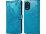 Oppo A38/Oppo A18 Sleeve - Pelle Finta - Flip Cover Imoshion - Colore Turchese