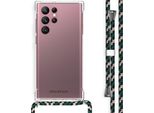 Imoshion Custodia Protettiva Samsung Galaxy S22 Ultra Con Banda Posteriore Con Catena Custodia Per Cellulare Per Samsung Galaxy S22 Ultra - Trasparente