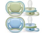 Avent Ultra Air Neutral 2Pcs 0- 6 M Junge, Gr. 0-6 M