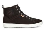 Stivali Da Donna Isolati Ecco Soft 7 In Pelle Nera 35