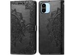 Xiaomi Redmi A2/Xiaomi Redmi A1 Cover - Pelle Finta - Flip Cover Imoshion - Nero