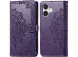 Cover Per Iphone 16 - Pelle Finta - Flip Cover Imoshion - Viola