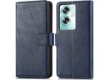 Imoshion Custodia Per Cellulare Per Oppo A79 - Flip Cover Bookcase Flip - Blu Scuro