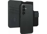 Custodia Per Samsung Galaxy S24 - Vera Pelle - Accezz Flip Cover/2 In 1 Case - Nero