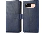 Custodia Imoshion Per Google Pixel 8A - Cover Flip A Libro - Blu Scuro