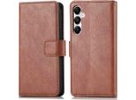 Custodia Per Cellulare Imoshion Per Samsung Galaxy A35 - Cover Flip A Libro - Marrone