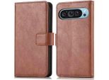 Custodia Per Cellulare Imoshion Per Google Pixel 9 Pro Xl - Flip Cover Libreria Flip - Marrone
