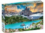 Enjoy Puzzle Lago Di Sorapis, Dolomiti, Italia 1000 Pezzi