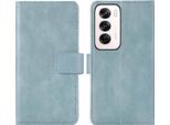 Custodia Imoshion Per Oppo Reno 12 Pro - Custodia Flip Cover Bookcase Flip - Azzurro