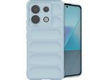 Xiaomi Poco X6 Pro Sleeve - Silicone - Custodia/Copertura Morbida Imoshion - Azzurro