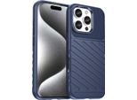 Custodia In Silicone Thunder Per Iphone 16 Pro Max - Blu