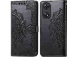 Oppo Reno 8 T Sleeve - Pelle Finta - Custodia A Conchiglia Imoshion - Nero
