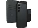 Samsung Galaxy S23 Fe Cover - Vera Pelle - Accezz Flip Cover/2 In 1 Case - Nero