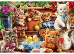 Puzzle Bluebird Puzzleteile Gattini Nel Capanno - 1000 Pezzi