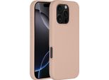Custodia Per Iphone 16 Pro - Silicone - Accezz Soft Case/Backcover - Rosa