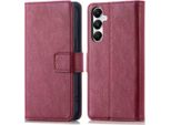 Custodia Per Cellulare Imoshion Per Samsung Galaxy A56 (5G) - Cover Flip A Libro - Rosso Scuro