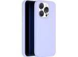 Custodia Per Iphone 15 Pro - Silicone - Accezz Soft Case/Backcover - Viola