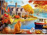 Puzzle Bluebird Autumn Puzzle Crisp Fall View - 500 Pezzi
