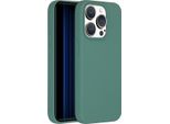 Custodia Per Iphone 15 Pro - Silicone - Accezz Soft Case/Backcover - Verde Scuro