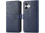 Custodia Per Cellulare Imoshion Per Apple Iphone 16 Plus - Cover Flip A Libro - Blu Scuro