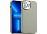 Custodia Per Iphone 13 Pro Max - Silicone - Custodia/Schienale Morbida Accezz - Verde