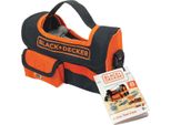Smoby Black & Decker Borsa Porta Attrezzi Giocattolo Con Accessori, 21 Pezzi