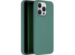 Custodia Per Iphone 15 Pro Max - Silicone - Accezz Soft Case/Backcover - Verde Scuro