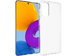 Samsung Galaxy M52 Cover - Silicone - Custodia Morbida Accezz/Copertura Posteriore - Trasparente