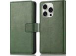 Imoshion Custodia Per Cellulare Per Apple Iphone 16 Pro Max - Custodia A Libro Flip - Verde