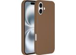 Custodia Per Iphone 16 Plus - Silicone - Accezz Soft Case/Backcover - Marrone Chiaro