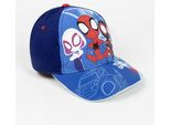 Berretto Estivo Spiderman - Berretto Per Bambini Con Stampa E Protezione Uv Blu
