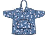 Poncho Con Cappuccio Blau 3 - 6 Anni - Poliestere