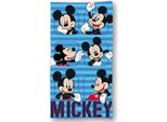 Telo Mare Per Bambini Disney Mickey Mouse - Telo Da Bagno In Microfibra Morbido E Assorbente 140X70 Cm