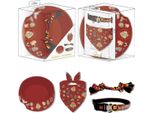 Set Regalo Harry Potter Rosso Multi-Composizione Cane 4 Pezzi
